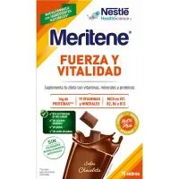 Bebida Soluble Sabor Chocolate Meritene, Pack 15x30 G