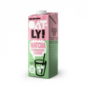Bebida Vegetal Avena Fresa Matcha Oatly 1 L.
