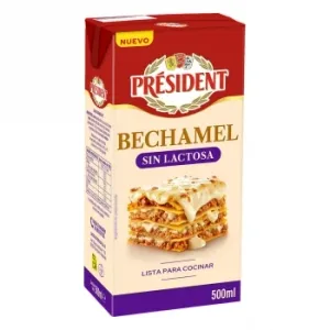 Bechamel Président sin Lactosa 500 Ml.