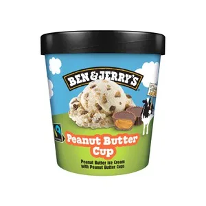 BEN & Jerry"s Tarrina de Helado de Crema de Cacahuete con Trocitos de Cacahuete 500 Ml. 465 ML