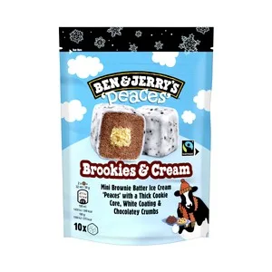 BEN & Jerry´s Peaces Mini Helados de Brownie y Masa de Galleta 10 X 15 Ml. 160 ML