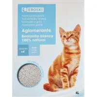 Bentonita Blanca Aglomerante Eroski, Caja 4 Litros