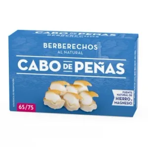 Berberechos al Natrual 65/75 Cabo de Peñas 63 G.