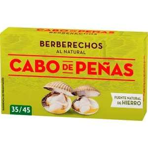 Berberechos al Natural 35/45 Piezas 47 Gr