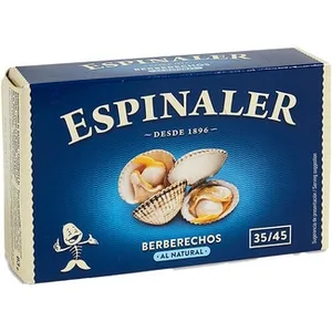 Berberechos al Natural 35-45 Piezas Espinaler