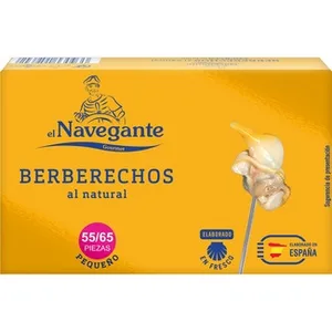 Berberechos al Natural 55-65 Piezas Navegante
