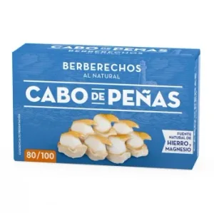 Berberechos al Natural 80/100 Cabo de Peñas 63 G.