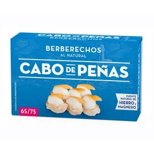 Cabo de Peñas Berberechos al Natural 63 G.