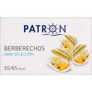 Berberechos al Natural Gran Selección 55-65 Piezas Patron