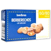 Berberechos al Natural Mar 60/80 Piezas