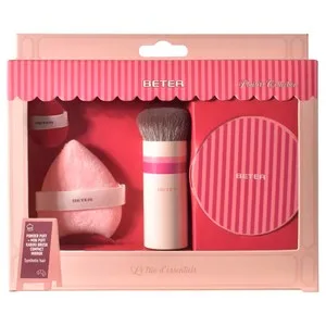 Bete Le Trio D´essentiels Plaisirs Collection Estuche con Espejo de Bolso, Brocha Kabuki y 2 Aplicadores de Polvos.