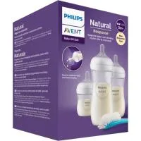 Biberón 125 Ml + 2 Biberones 260 Ml + Cepillo Avent, Pack