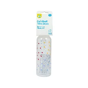 Biberón de Tetina de Silicona, 330ml, Alcampo. 330 ML