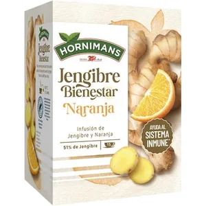 Bienestar Infusión de Jengibre y Naranja Hornimans