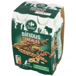 Bífidus con Cereales Carrefour Classic' Pack