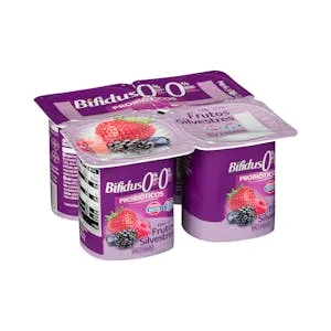 Bífidus con Frutos Silvestres Probióticos Hacendado 0% MG 0% Azúcares Añadidos 0.5 KG