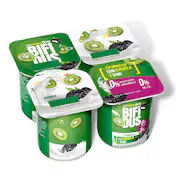 Bífidus con Kiwi y Ciruela Doble 0% Dia Pack 4 X 125 G