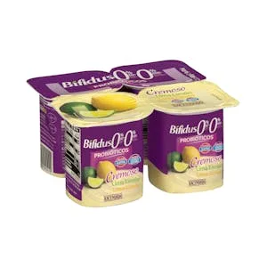 Bífidus Cremoso con Lima Limón Probióticos Hacendado 0% MG 0% Azúcares Añadidos 0.5 KG