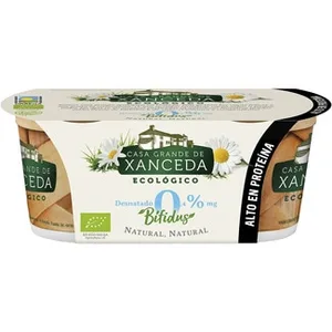 Bífidus Natural Desnatado 0,4 M.g. Ecológico Pack 2 Casa Grande de Xanceda