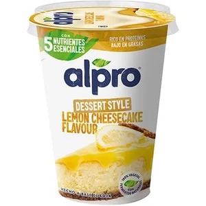 Big Pot Especialidad Vegetal de Soja Sabor Tarta de Queso con Limón sin Gluten sin Lactosa Alpro