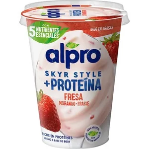 Big Pot Skyr Especialidad Vegetal de Soja con Fresa sin Gluten sin Lactosa Alpro
