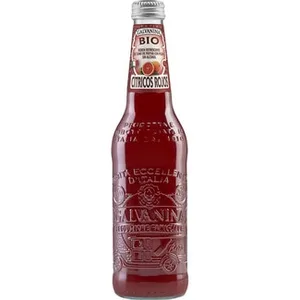 Bio Bebida Refrescante Ecológica de Zumo de Citricos Rojos con Pulpa y con Gas Galvanina