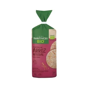 Santiveri Tortitas de Arroz Integral Ecológicas 100 G.