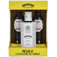 Bitter Angostura, Botellín 20 Cl + 2 Mini Botellas Vermut