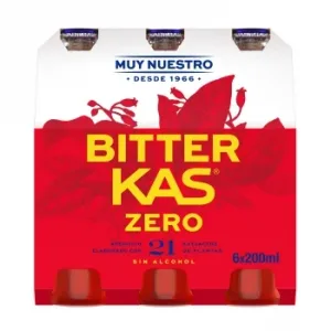 Bitter Kas Zero Pack de 6 Botellas de 20 Cl.