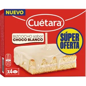 Bizcocho Choco Blanco 112 Gr