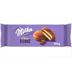 Bizcocho con Relleno Choc&choc Milka 150 G.