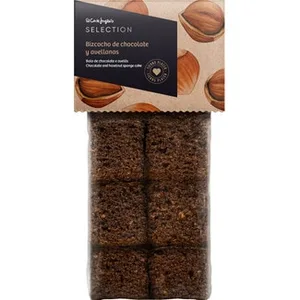 Bizcocho de Chocolate y Avellanas el Corte Ingles Selection