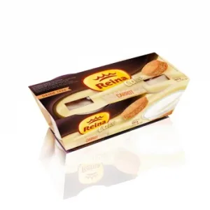 Bizcocho de Zanahoria con Crema de Queso Reina Pack de 2 Unidades de 90 G.