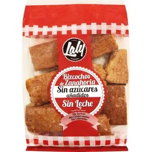 Bizcochos de Zanahoria sin Azúcares Añadidos 450 Gr