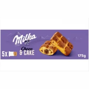 Bizcochos Rellenos de Chocolate con Leche Cake&choc Milka 175 G.