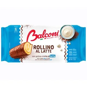 Balconi Bizcochos Rellenos de Crema de Leche 6 Uds. 37 G.