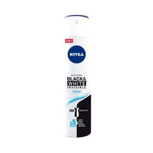 Nivea Black & White Invisible Fresh Desodorante en Spray para Mujer con Acción Anti Manchas 200 Ml.
