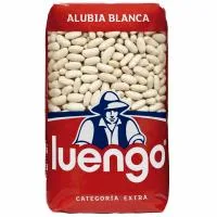 Alubia Blanca Larga Extra Luengo, Paquete 1 Kg