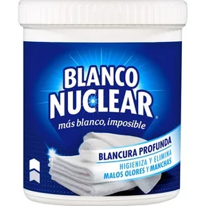 Blanco Nuclear Blancura Profunda Higieniza y Elimina Malos Olores y Manchas Iberia