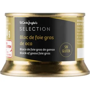 Bloc de Foie Gras de Oca sin Gluten  Martiko 130 G