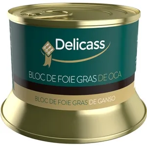 Bloc de Foie Gras de Oca sin Gluten Delicass