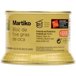 Bloc de Foie Gras de Oca sin Gluten Martiko