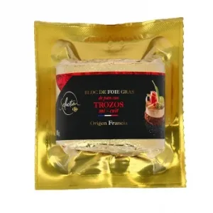 Bloc de Foie Gras de Pato de Sud-ouest IGP Francia Carrefour 200 G