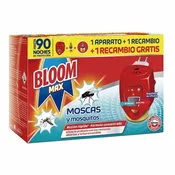 Bloom Max Moscas Eléctric Aparato + 2 Recambios