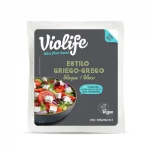Bloque Vegano Estilo Griego Violife sin Gluten sin Lactosa 200 G.