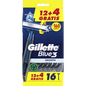 Blue 3 Maquinillas de Afeitar Desechables Gillette