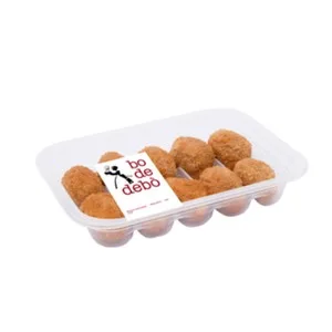 BO de Debó Croquetas Fritas de Bacalao, Listas para Calentar y Comer 295 G.