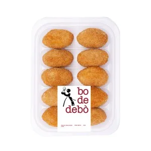 BO de Debó Croquetas Fritas de Cocido, Listas para Calentar y Comer 300 G.