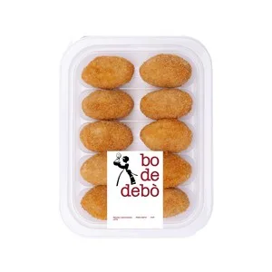 BO de Debó Croquetas Fritas de Espinacas y Crema de Queso 10 Uds. 295 G.