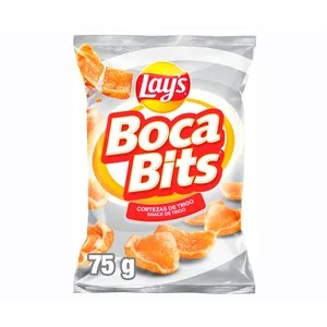 Bocabits Snack de Cortezas de Trigo con Sabor a Carne Bolsa de 75 G.